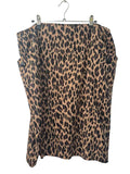 Spiegel Leopard Skirt Vintage