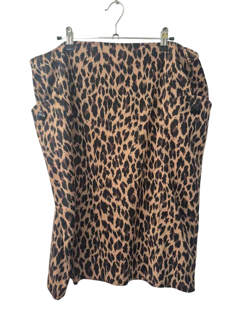 Spiegel Leopard Skirt Vintage