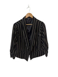 Torrid Striped Blazer Long Sleeves