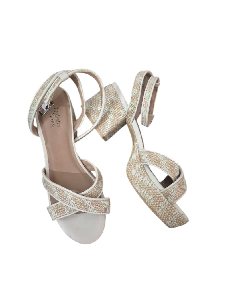 Ophelia Roe Strappy Block Heel Sandals