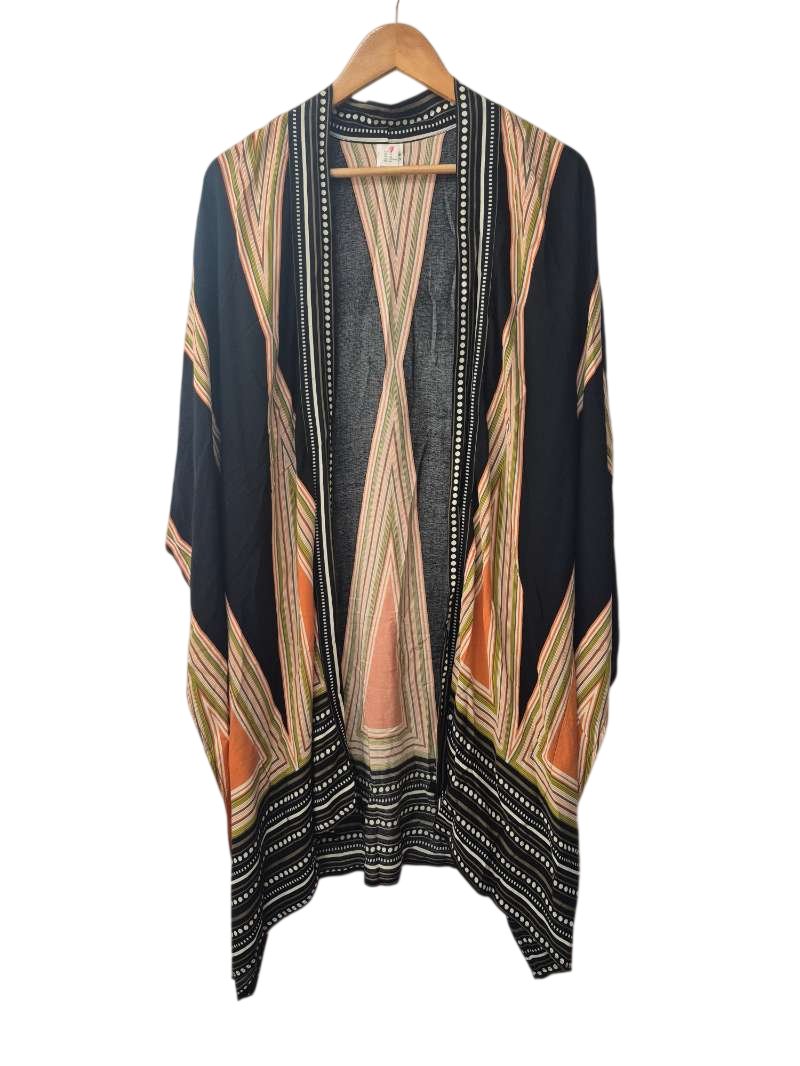 Open Front Short Sleeves