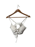 Wild Fable Ruched Tie-Front Swimwear