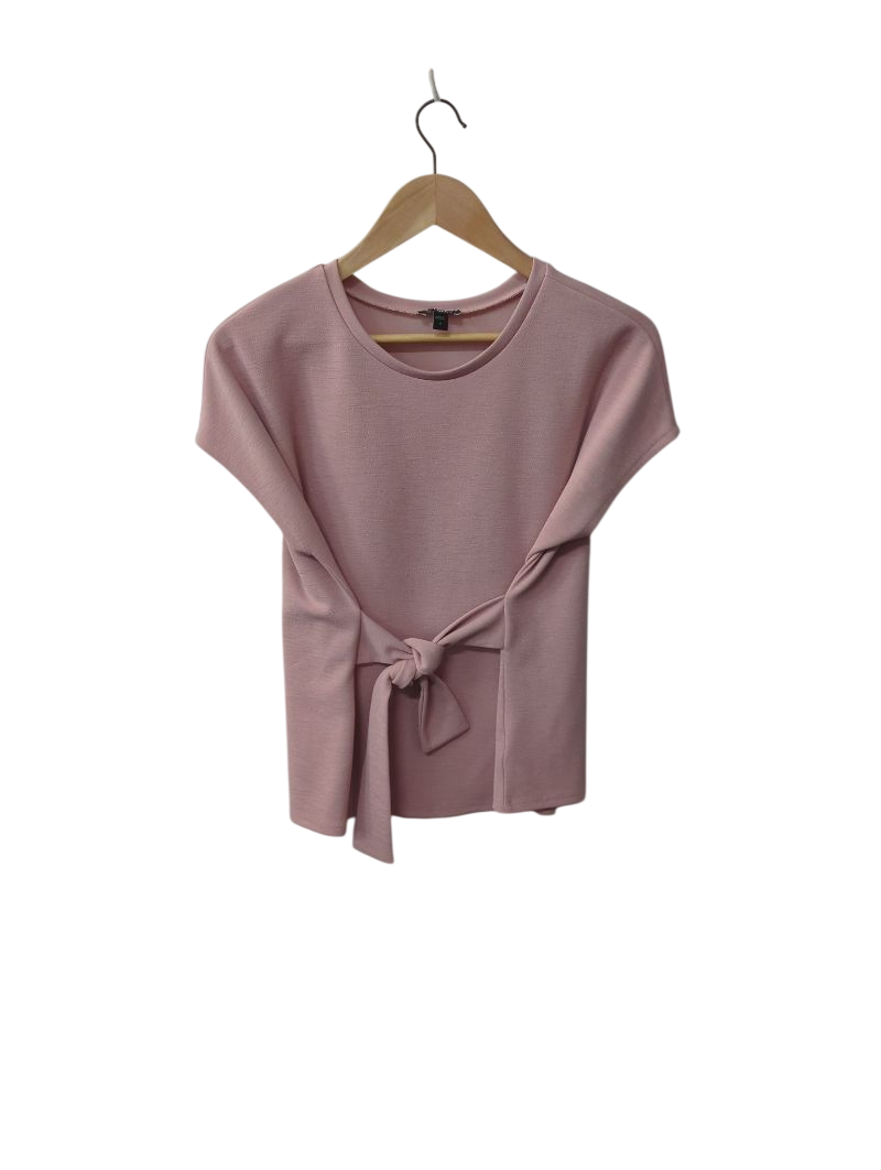 Express Tie-Waist Tee Short Sleeves
