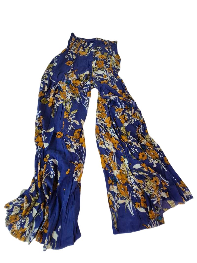 Floral Wide Leg Pants