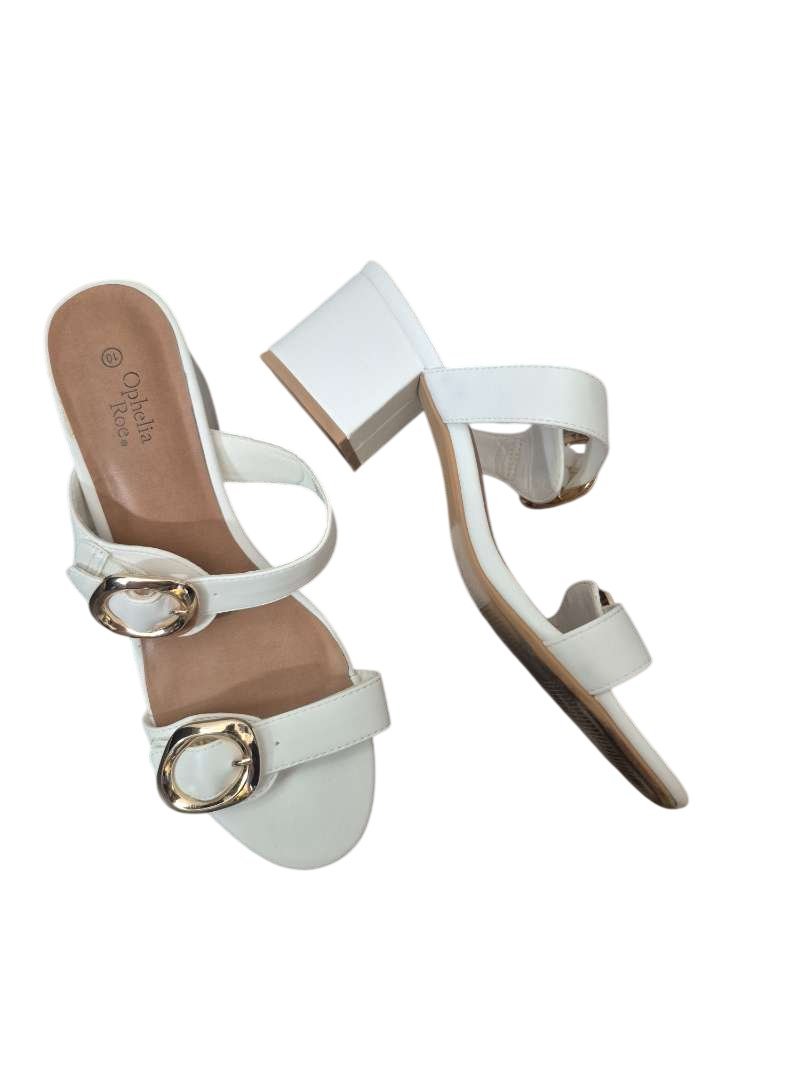Ophelia Roe Strappy Block Heel Sandals