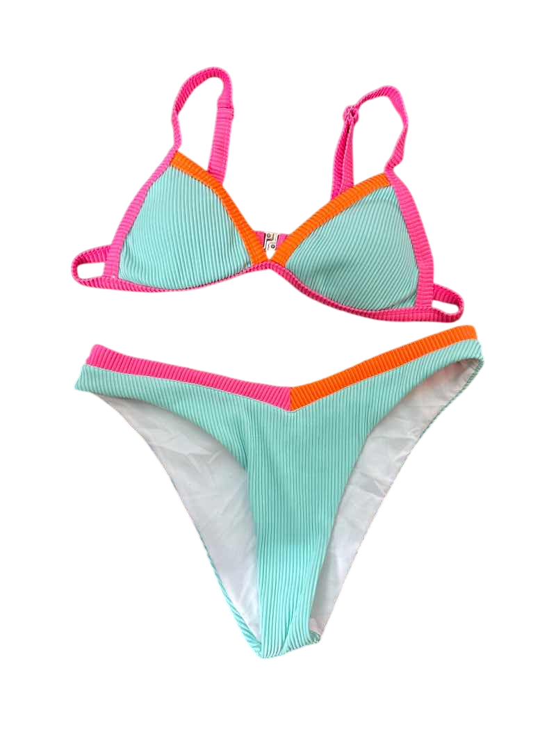 Colorblock Bikini Swimwear