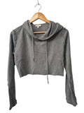 Dance & Marvel Cropped Hoodie Long Sleeves