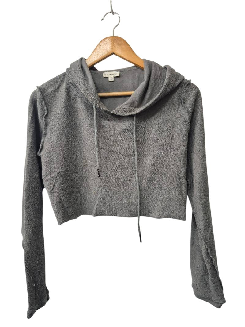 Dance & Marvel Cropped Hoodie Long Sleeves