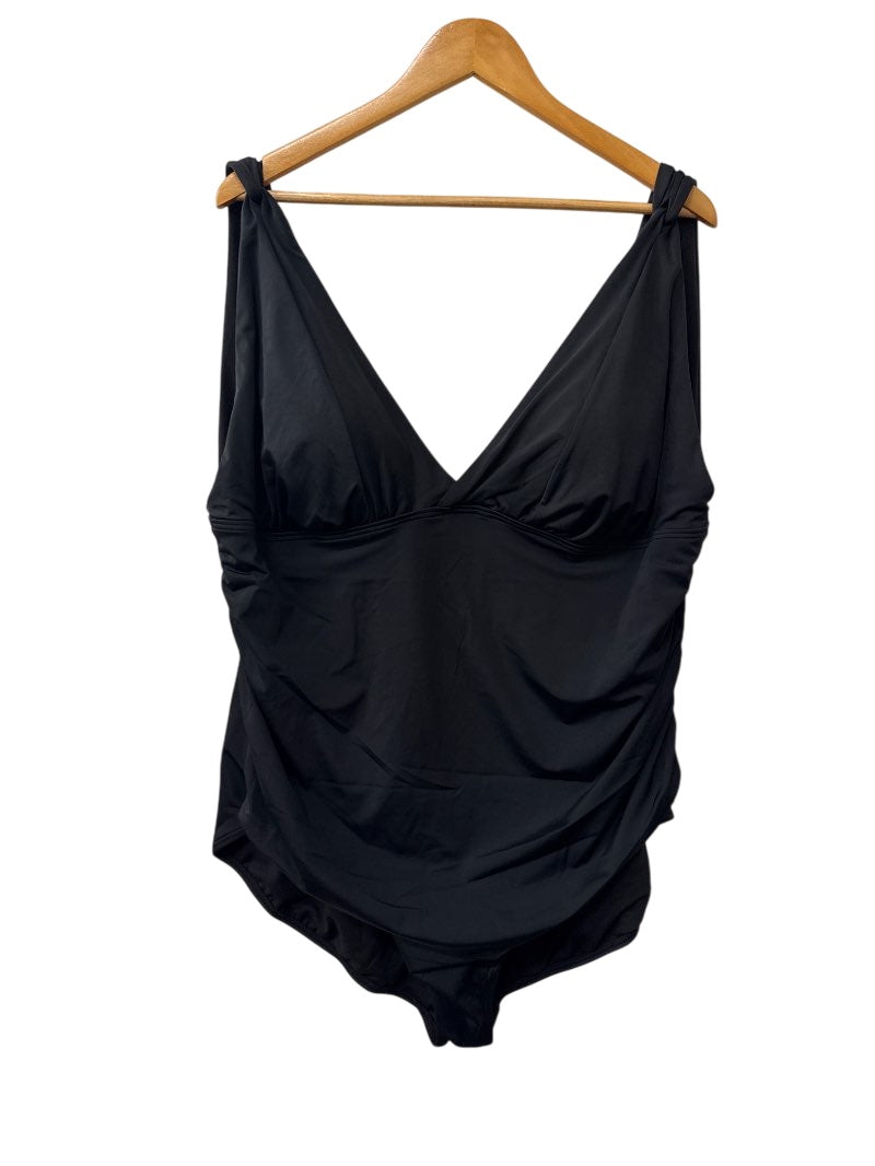 Time & Tru V-Neck Swimwear