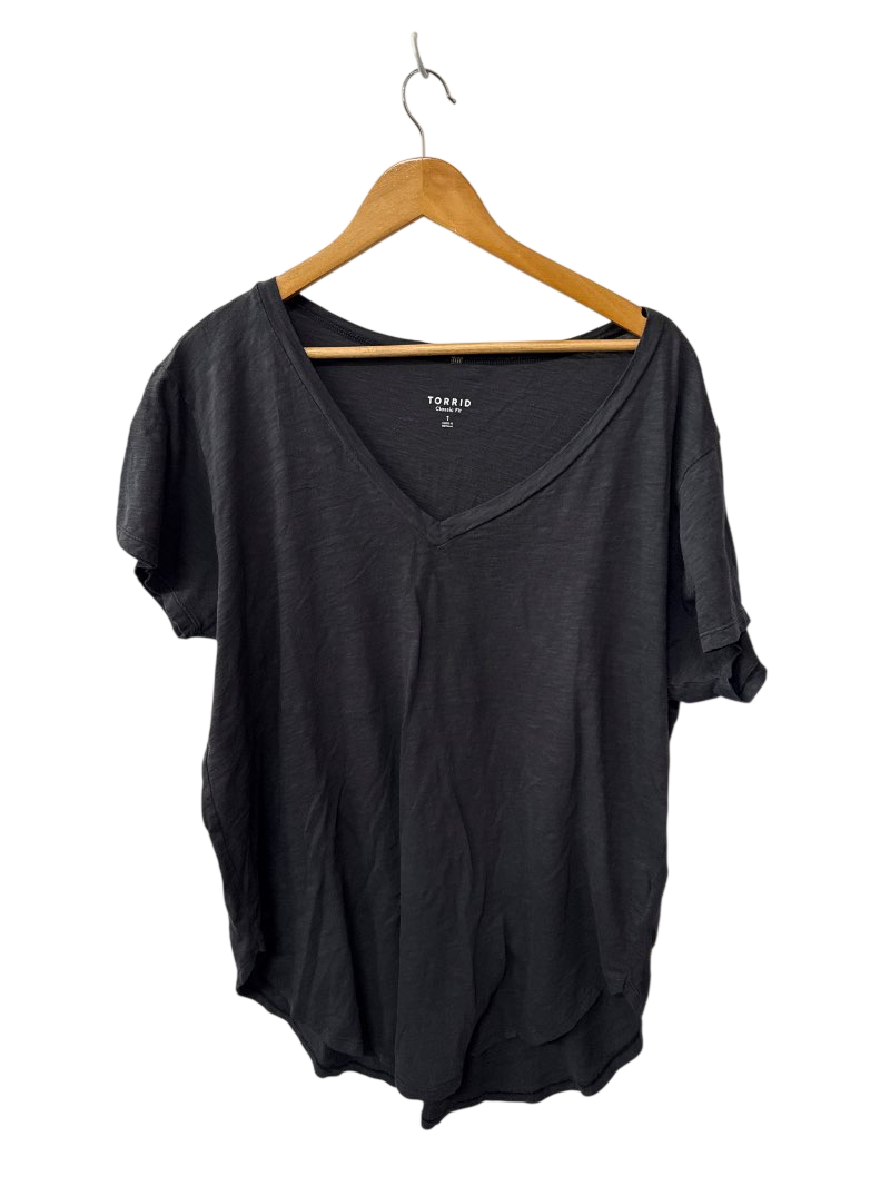 Torrid V-Neck Tee Short Sleeves