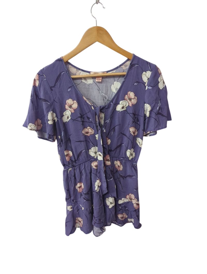 Band of Gypsies Floral Tie-Front Dresses