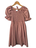 Beyond the Radar Smocked Puff Sleeve Dresses