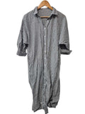 Striped Shirt Dress Dresses