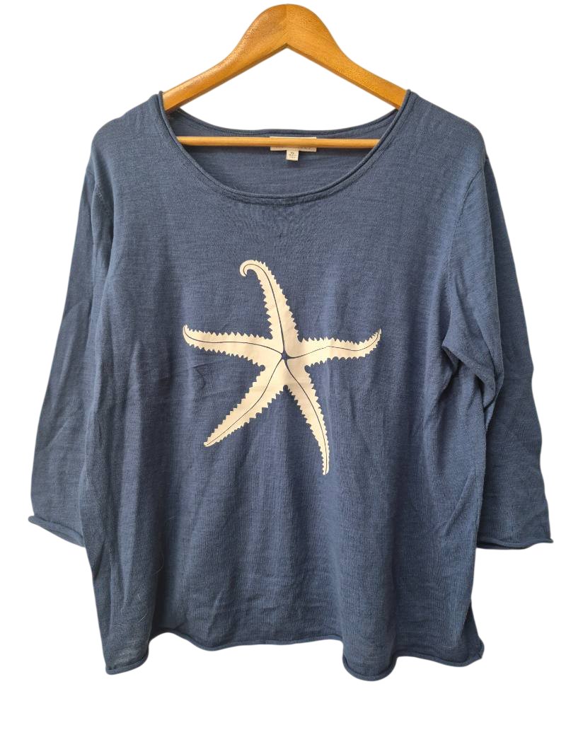 Catalog Favorites Starfish Graphic Long Sleeves
