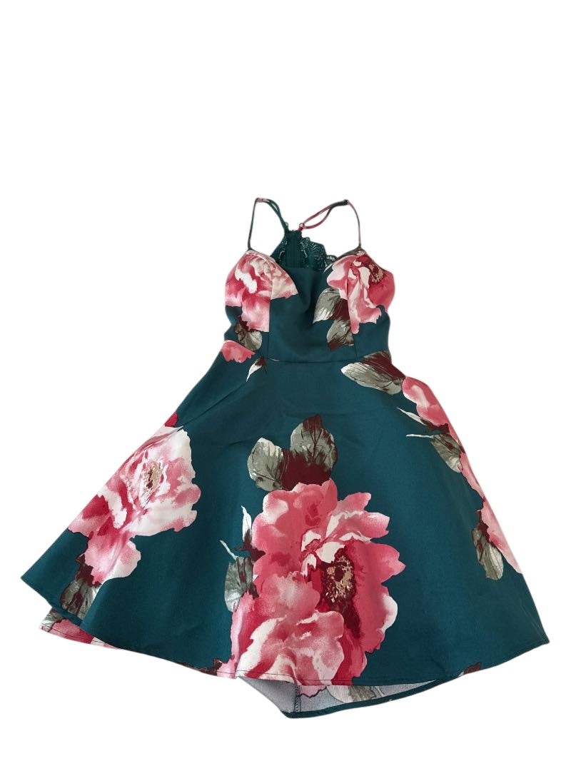 City Triangles Floral Fit-and-Flare Dresses
