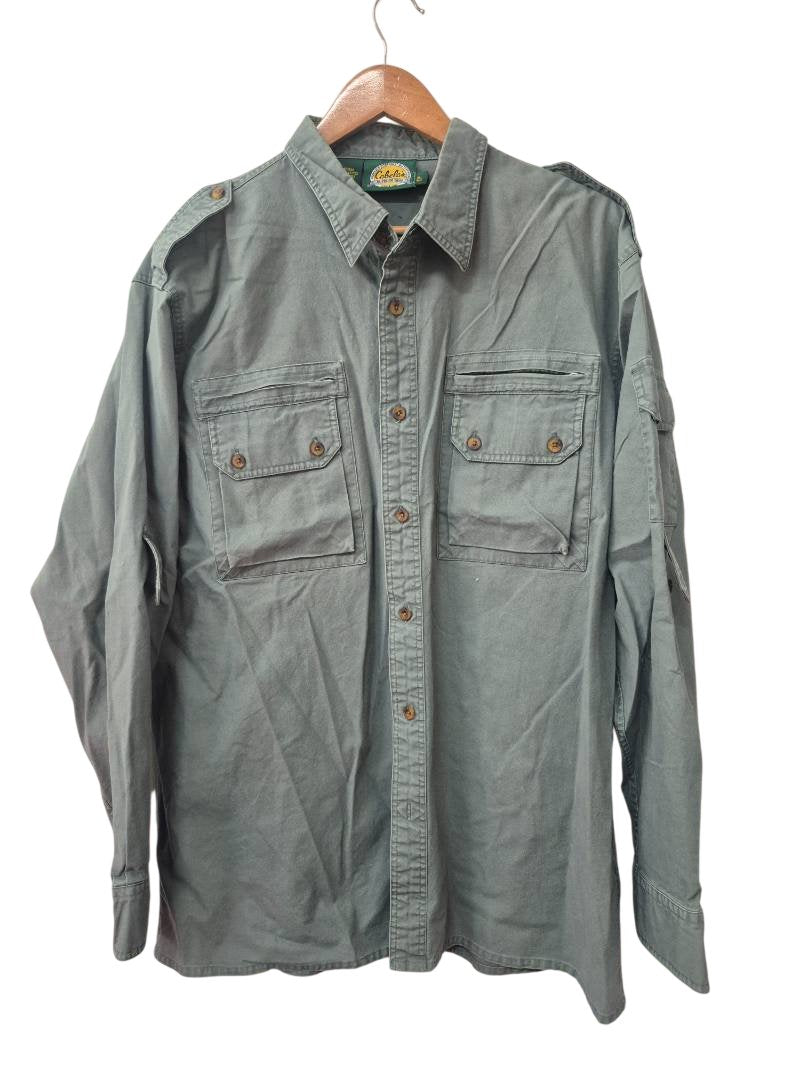 Cabela's Vintage Safari Shirt Vintage