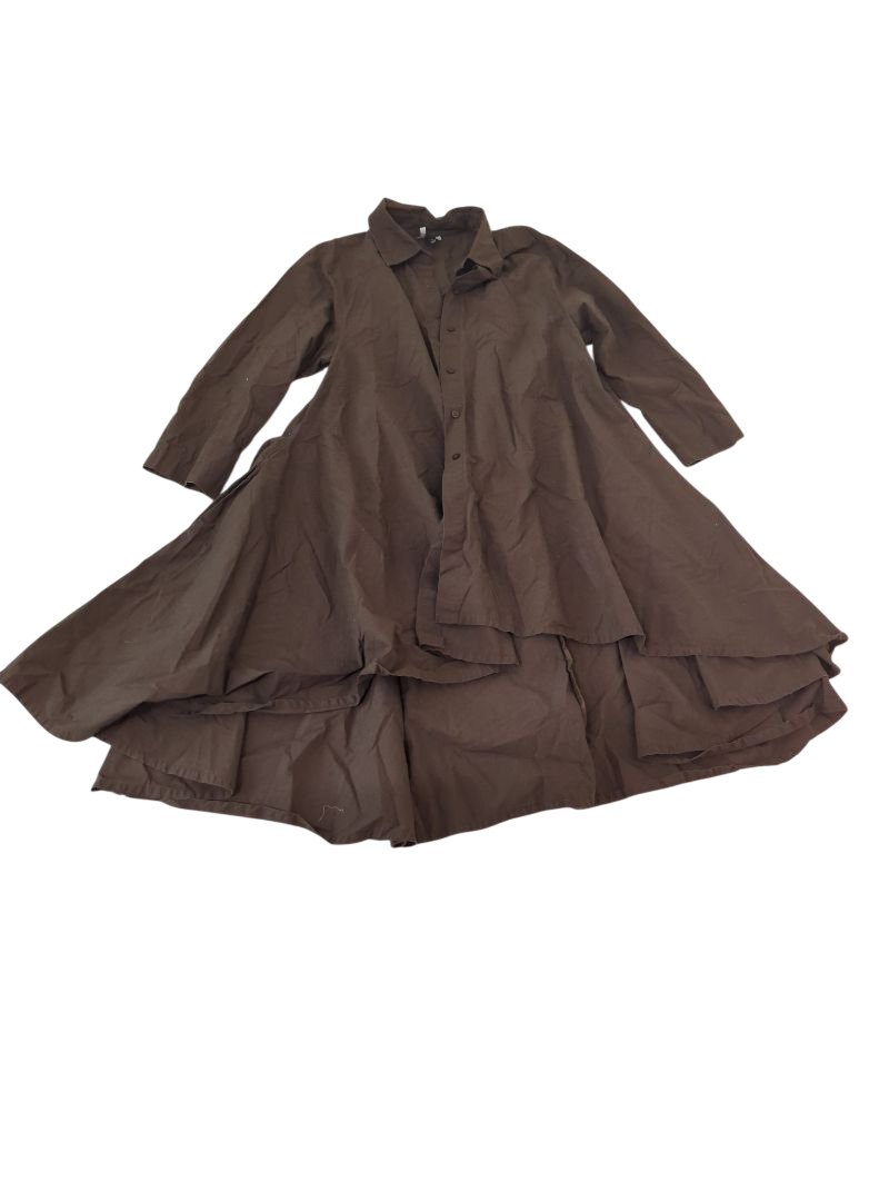 La Moda Layered Button-Down Dresses