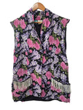 Sellecca Floral Vest Vintage