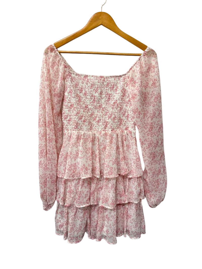 Madden NYC Smocked Floral Dresses