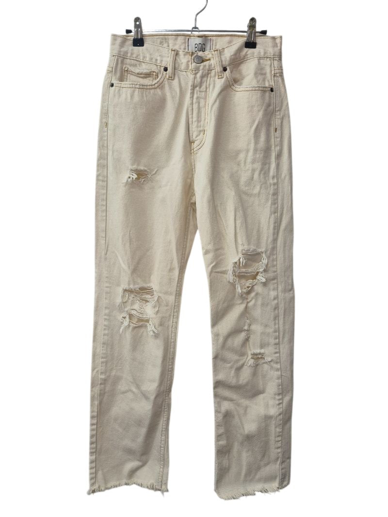 BDG Distressed Straight Leg Pants