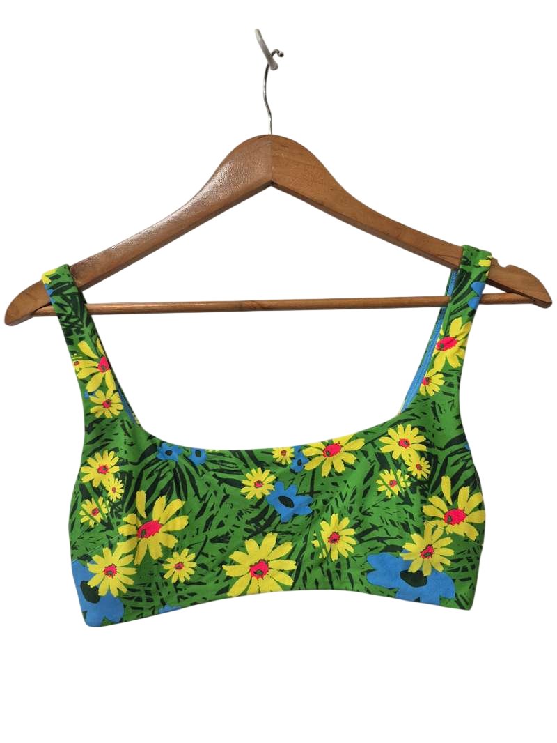 Aerie Floral Bikini Top Swimwear