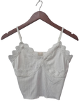 Romwe Lace Trim Tanks