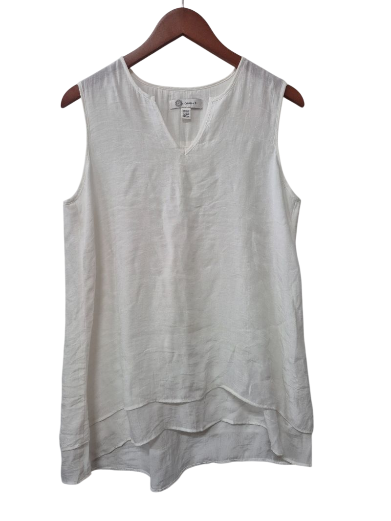 Cristina B Layered V-Neck Tanks