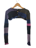 Minga Ribbed Cropped Long Sleeves