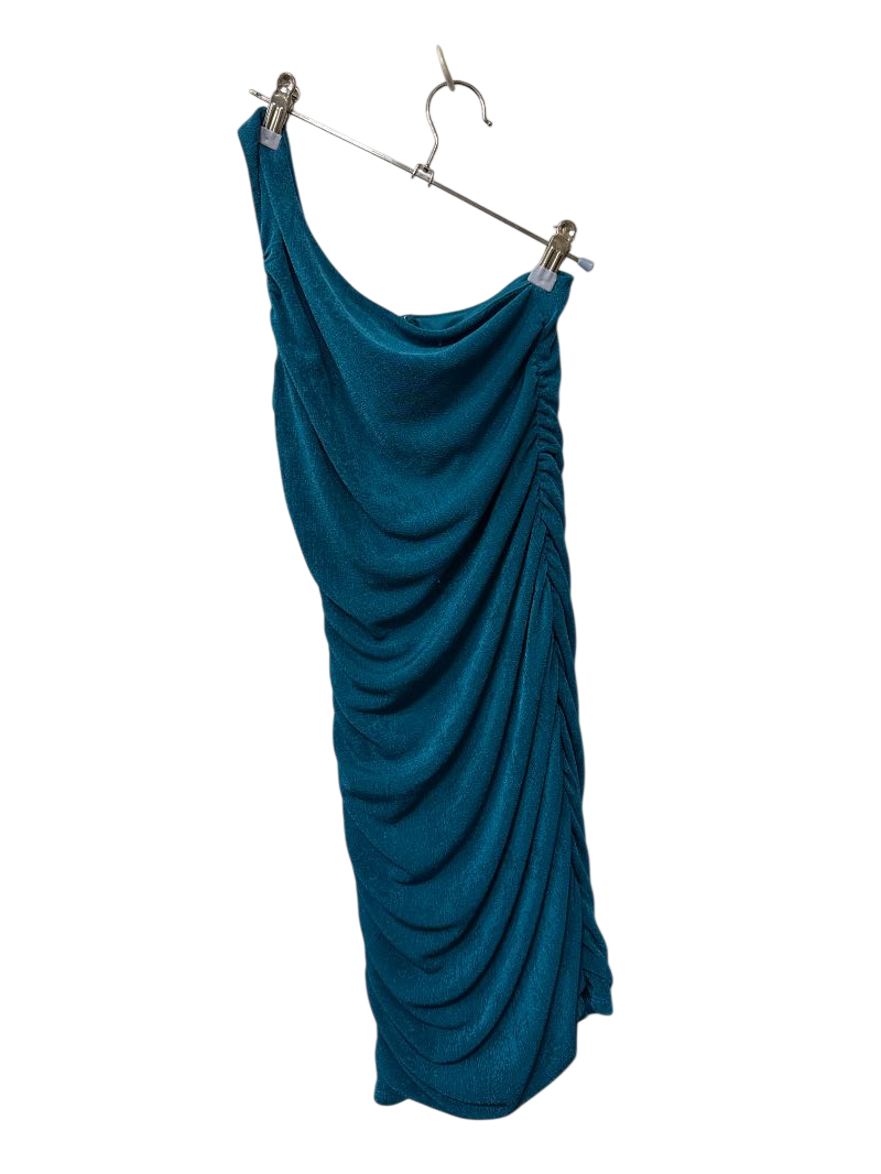 Crystal Ball Ruched Draped Dresses