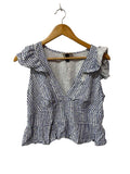 Universal Thread Ruffle V-Neck Tanks
