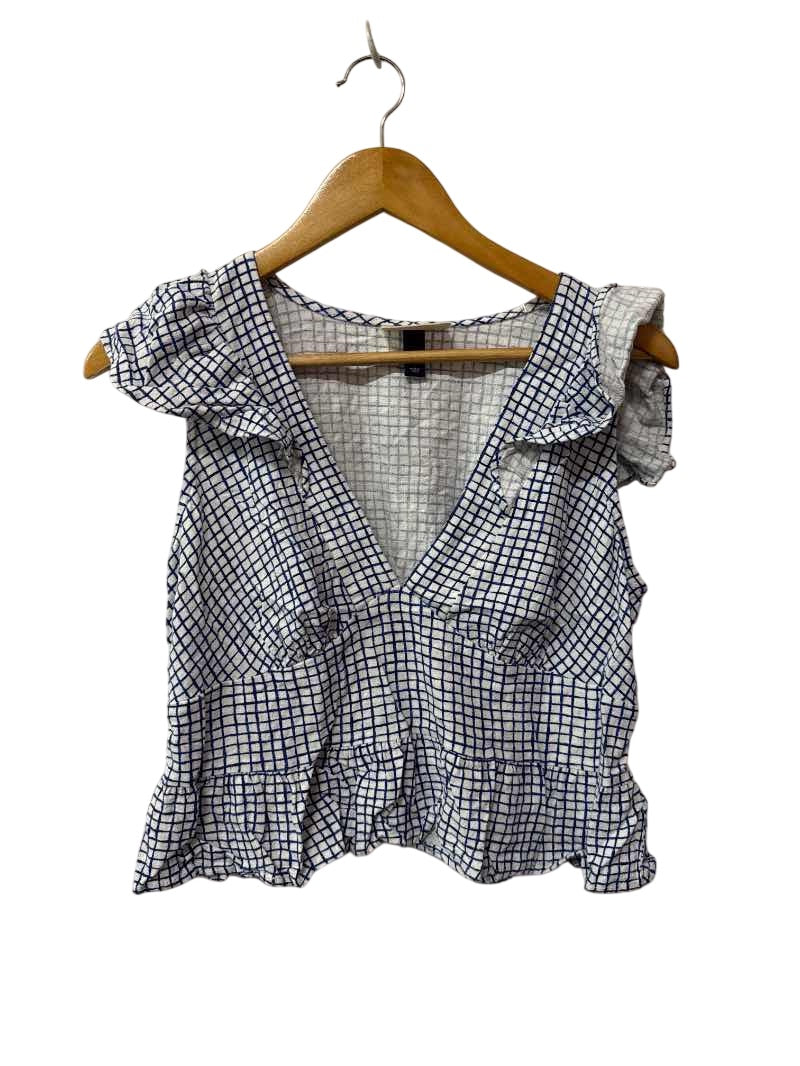Universal Thread Ruffle V-Neck Tanks