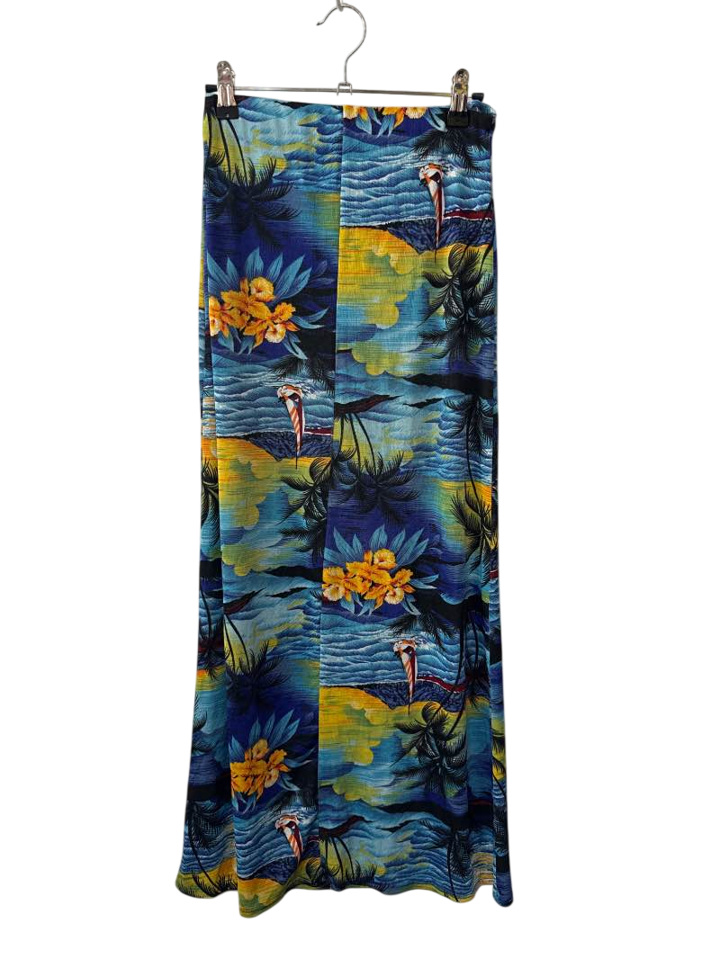 Tropical Maxi Skirt Vintage