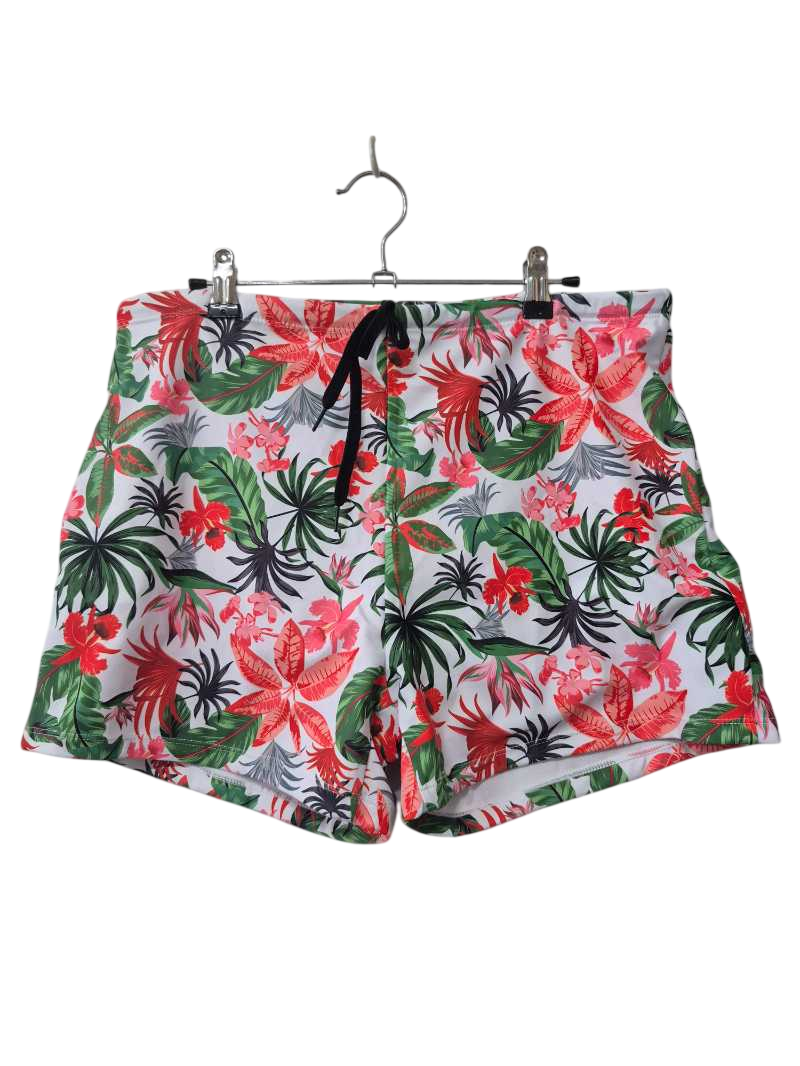 Tropical Print Shorts Swimwear