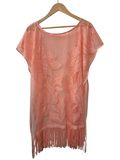 Fringed Floral Dresses