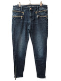 Michael Kors Zipper Accent Skinny Jeans