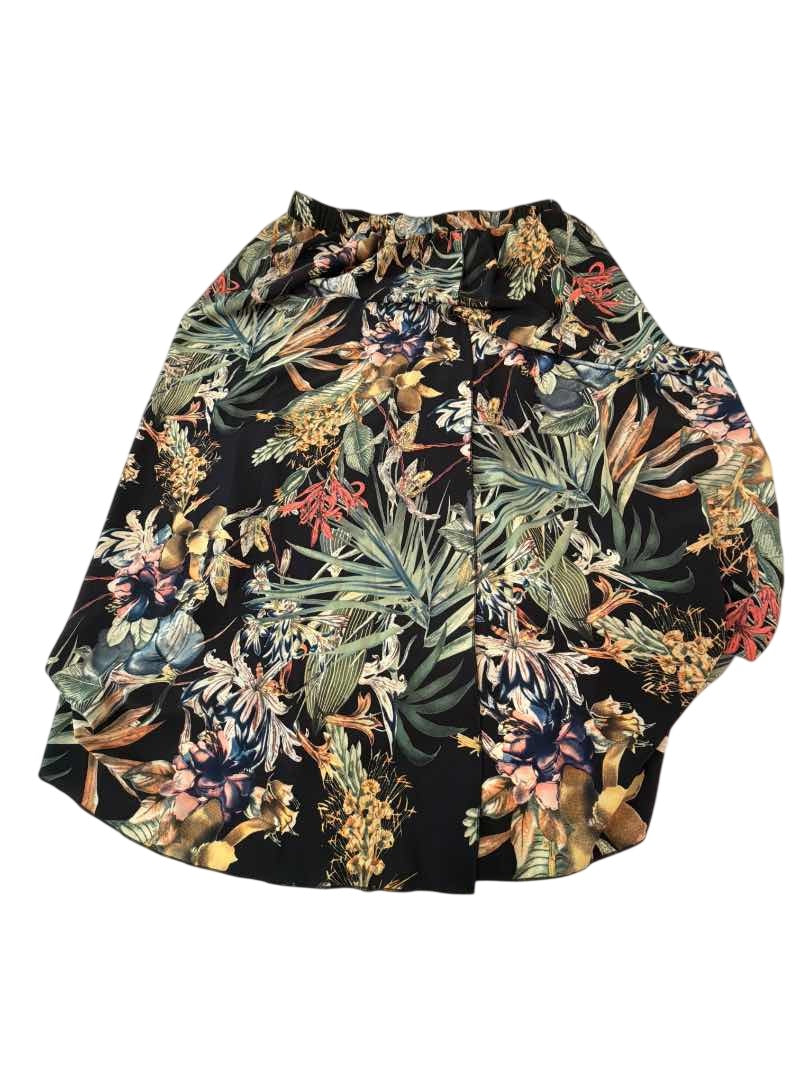 Shein Floral A-line Skirt