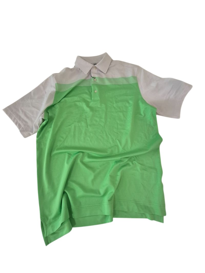 Athletic Fit Color Block Polo Men's