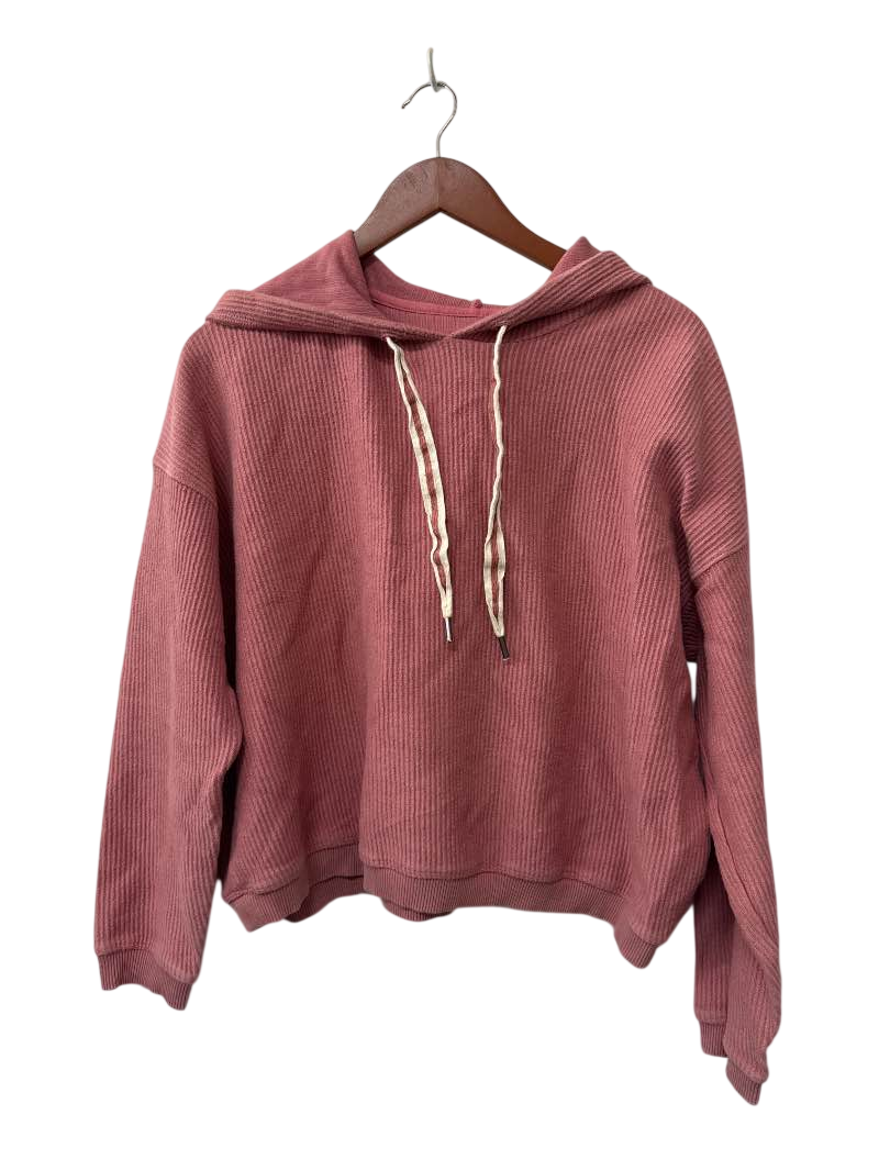 Aerie Ribbed Hoodie Long Sleeves