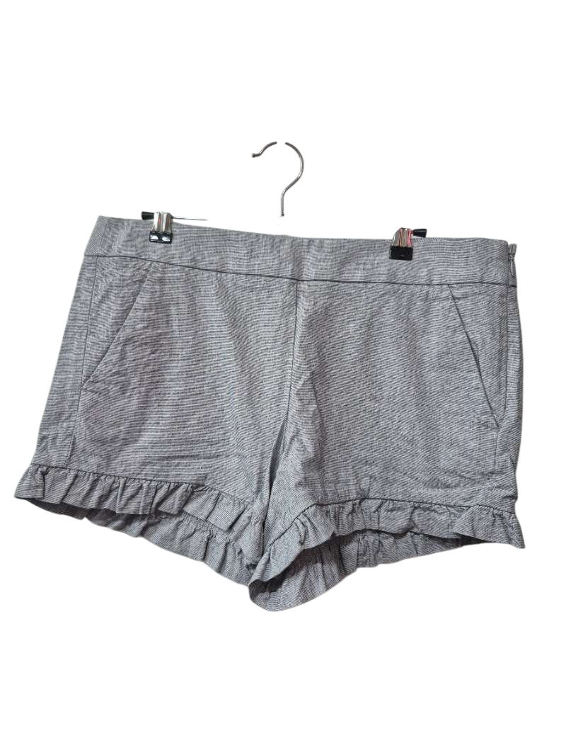Loft Ruffle Hem Shorts