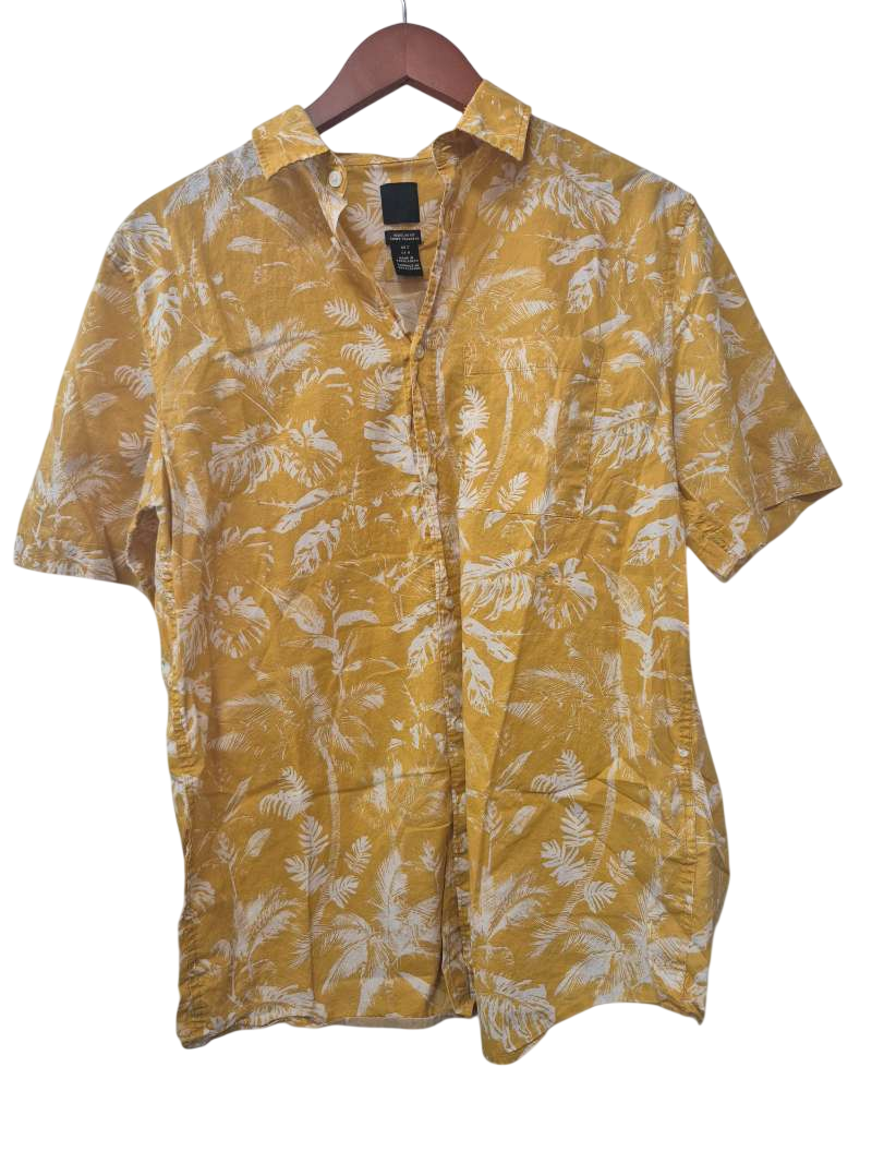 H&M Floral Button-Up Short Sleeves