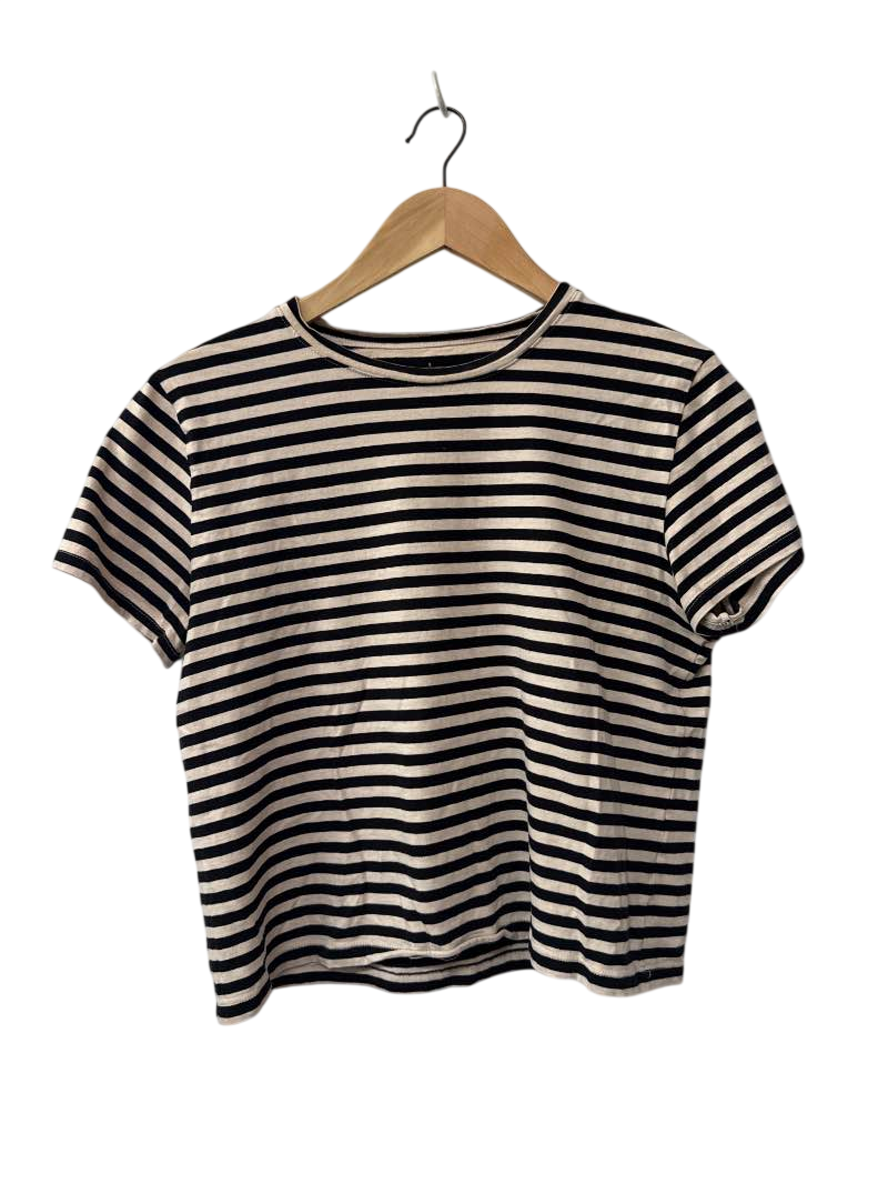 Everlane Striped Crew Neck Short Sleeves