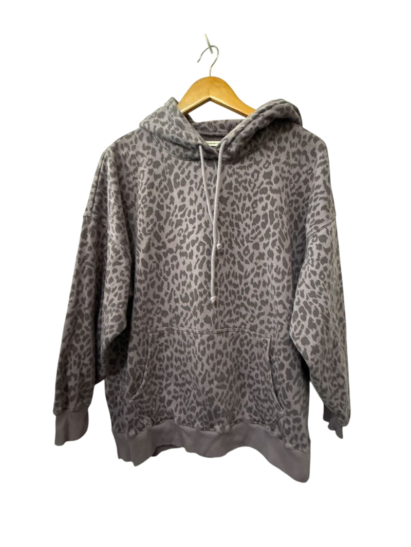 American Eagle Animal Print Hoodie Long Sleeves