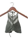 So Crochet Halter Swimwear