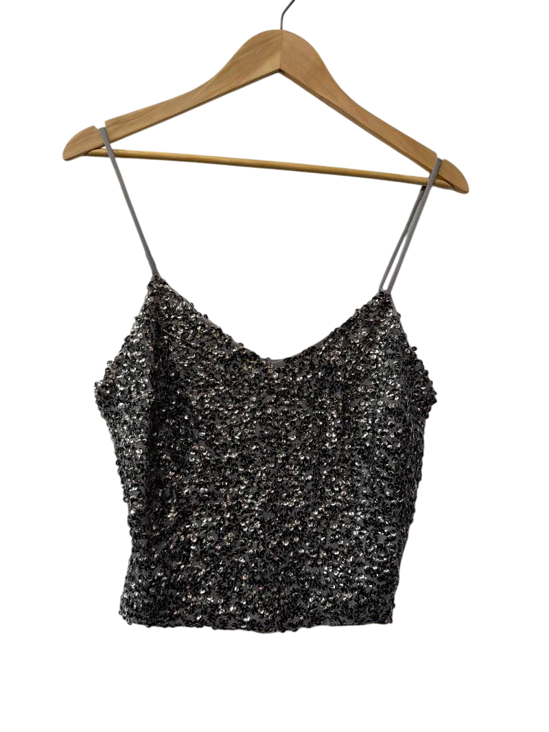 Express Sequin Camisole Tanks
