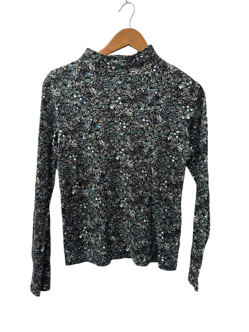 Croft & Barrow Mock Neck Long Sleeves