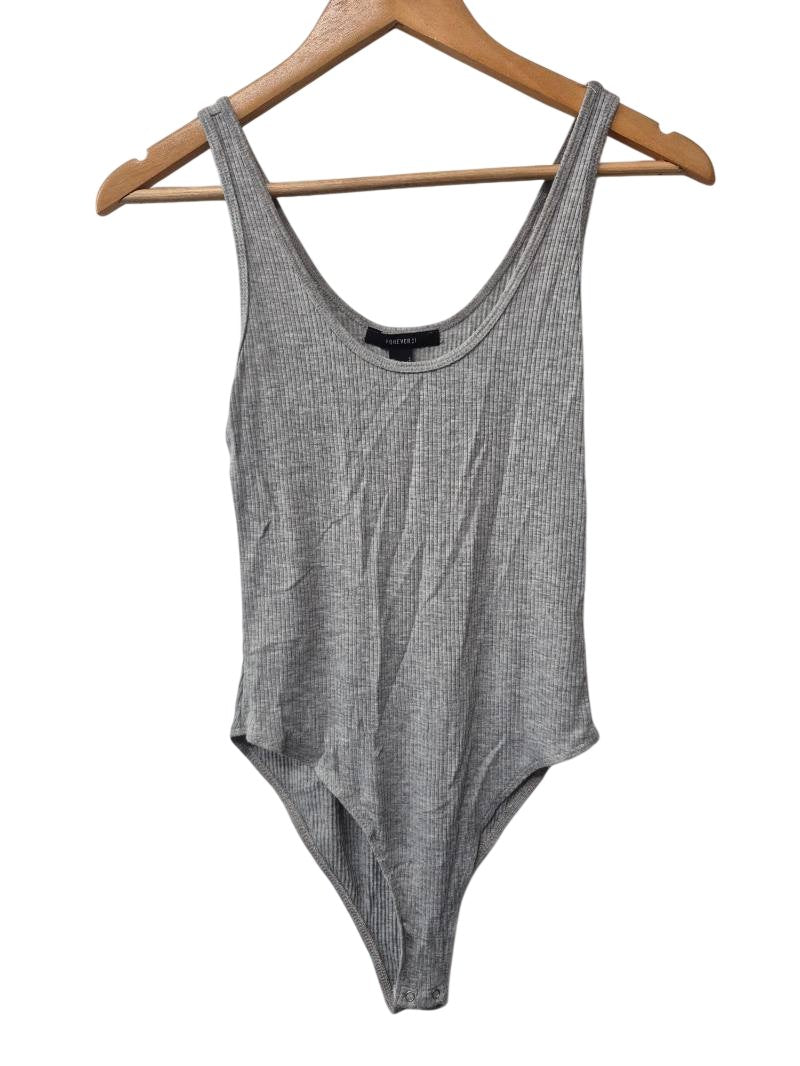 Forever 21 Ribbed Bodysuit Tanks