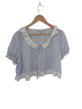American Eagle  Button Front Short Sleeves
