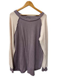 Heimish U.S.A Colorblock Knit Long Sleeves