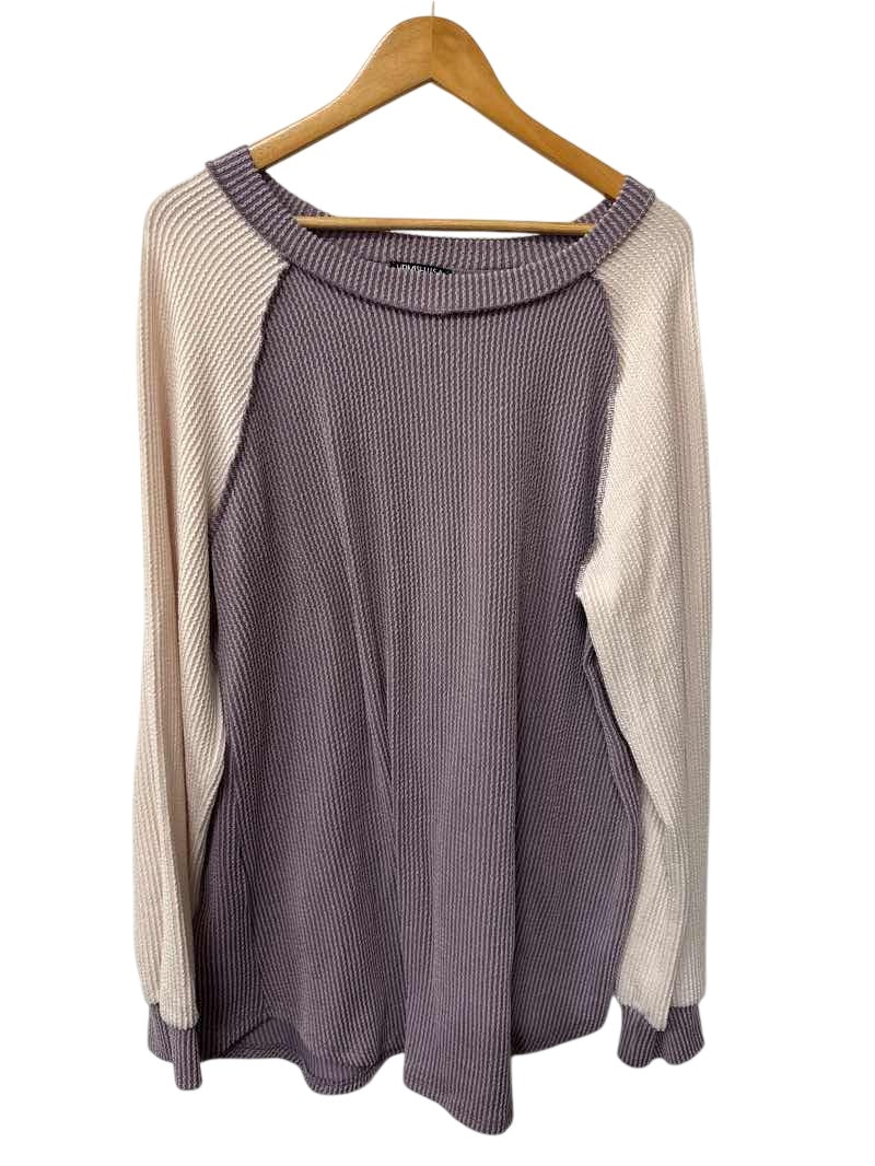 Heimish U.S.A Colorblock Knit Long Sleeves