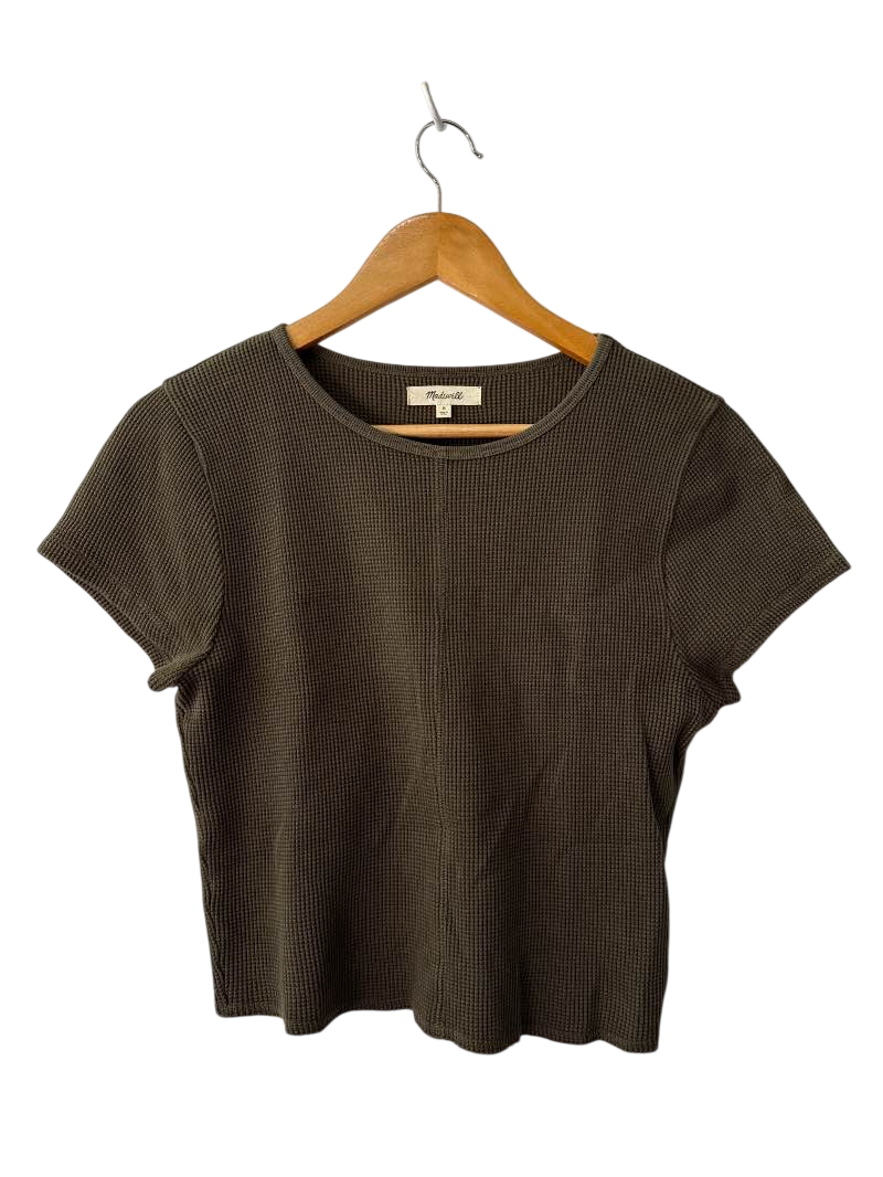 Madewell Waffle Knit Short Sleeves